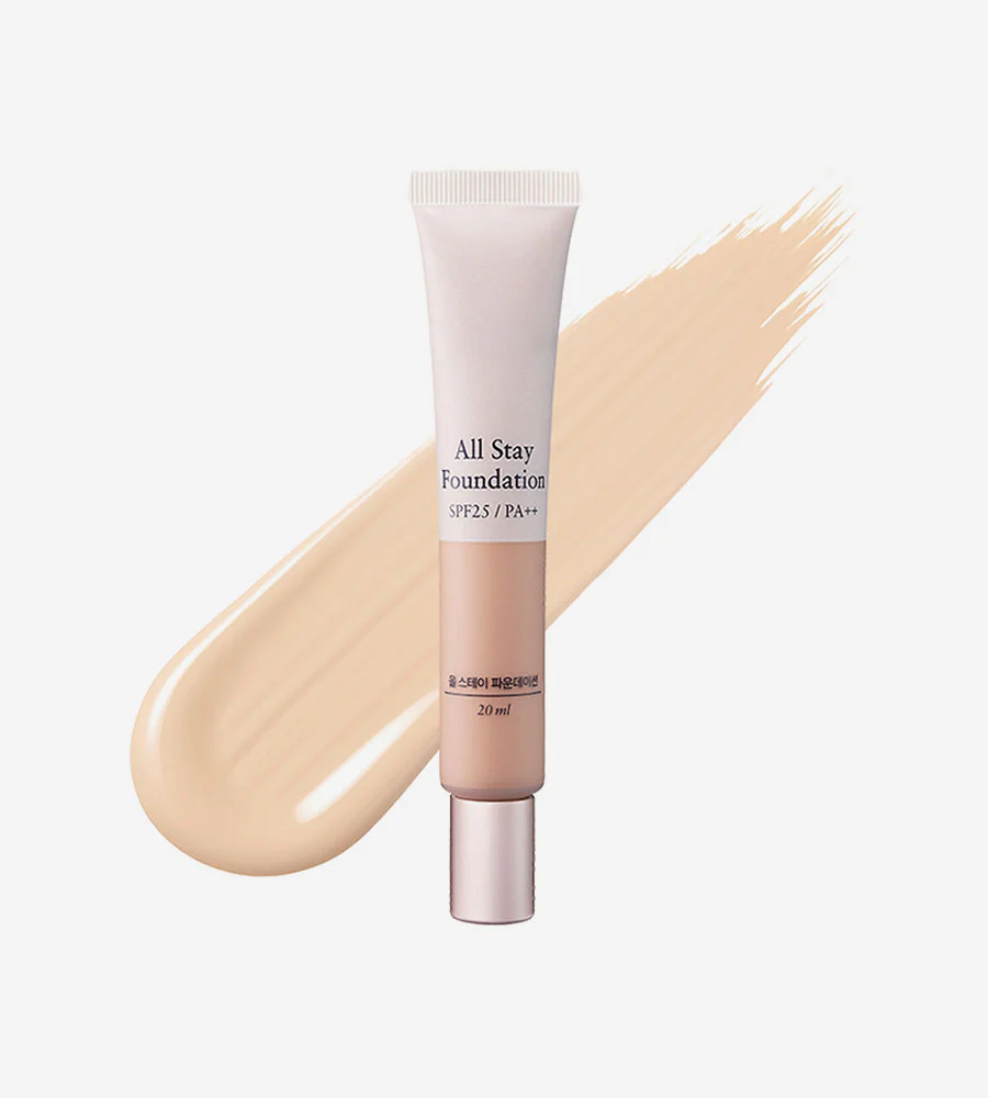 Kem nền che khuyết điểm lâu trôi Mamonde All Stay Foundation SPF 25 PA ++ 20ml